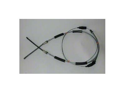 Chevy Rear Emergency Brake Cable, Show Correct, 1955-1957