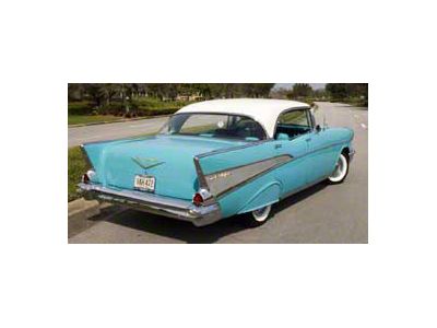 Rear Glass, Clear, 4-Door Hardtop (56-57 Chevy Bel Air; 56-57 Chevy 150; 56-57 Chevy 210; 56-57 Chevy Nomad)