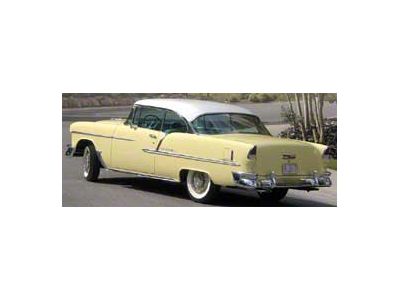 Chevy Rear Glass, Date Coded, Tinted, 2-Door Hardtop, 1955-1957