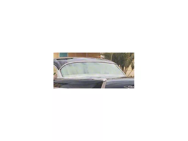 Chevy Rear Glass, Tinted, 2-Door Hardtop, 1955-1957