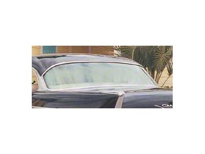 Chevy Rear Glass, Tinted, 2-Door Hardtop, 1955-1957