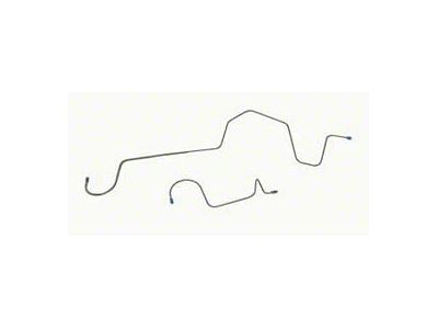 Chevy Rear Housing Brake Lines, For Cars With 8 Or 9 FordRear End, 1955-1957