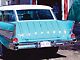 Chevy Rear Liftgate Glass, Clear, Nomad, 1955-1957 (Nomad, All Models)