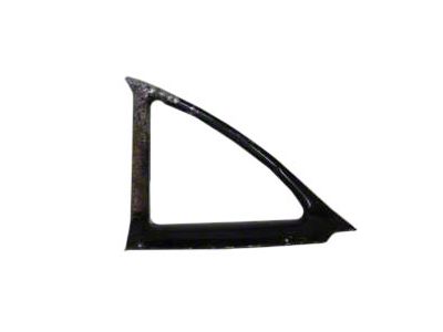 Chevy Rear Quarter Door Interior Garnish Molding, Used, Right, 4-Door Sedan, 1955-1957