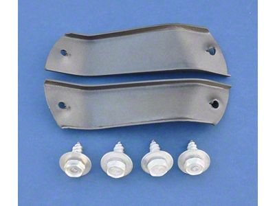 Chevy Rear Quarter Fender To Bumper Bracket Braces, 1956