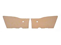 Chevy Rear Quarter Panel Boards, 2-Door Hardtop, Impala, 1958 
