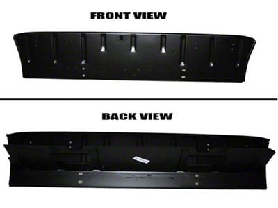 Chevy Rear Seat Back Brace W, Support Panel 55-57 Convertible (Bel Air Convertible)