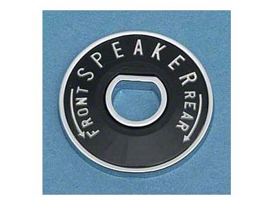Chevy Rear Seat Speaker Switch Bezel, 1955-1956