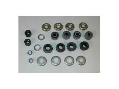 Chevy Rear Shock Washer & Bushing Kit, 1955-1957