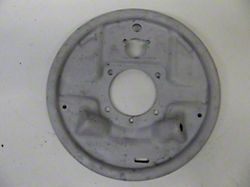 Rear Wheel Backing Plate, Left Side, Used (55-57 150, 210, Bel Air, Nomad)
