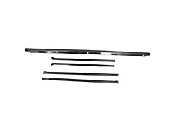 Rear Window Molding Set; 5-Piece (1967 Impala)