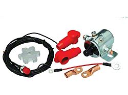 Chevy Remote Master Disconnect Switch Kit, 1955-1957