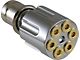 Chevy Replacement Cigarette Lighter, Gun Cylinder, Chrome, 1955-1957