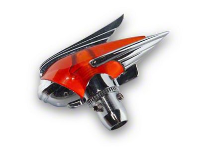 Chevy Retro Zeppelin Style Antenna Topper, Amber