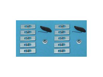 Rocker Molding Clip Set (1957 Chevy Bel Air)
