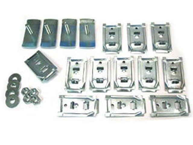 Chevy Rocker Molding Clips, 1949-1952