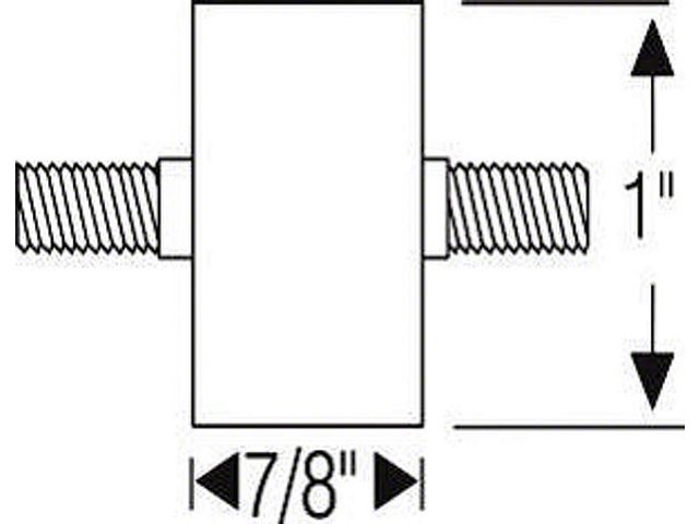 Chevy Rubber Cushion/Pad, Convertible Top Pump Mounting, 1949-1950 (Styleline Deluxe Convertible)