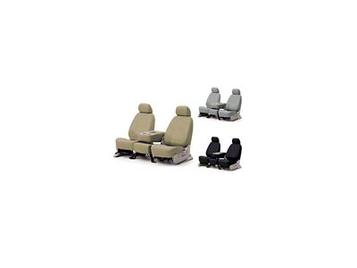 Chevy & GMC S-Series Truck Seat Covers, Front, Slip On, Cordura/Ballistic, 50/50 Bucket, With Built-in Headrest, 1998-2001