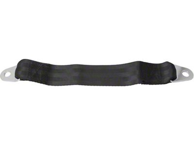 Chevy Seat Belt Extension, 12, Black, 1955-1957