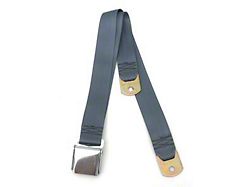 Chevy Seat Belt, Front, Blue, 1955-1957