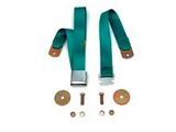 Chevy Seat Belt, Front, Medium Turquoise