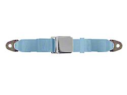 Chevy Seat Belt, Front, Powder Blue, 1958-72 