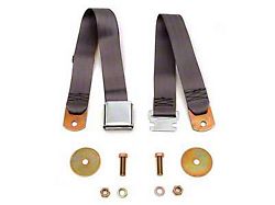 Seat Belt, Rear, Gray (55-57 Chevy Bel Air; 55-57 Chevy 150; 55-57 Chevy 210; 55-57 Chevy Nomad)