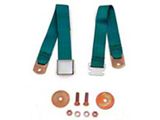 Seat Belt, Rear, Electric Blue, 58-72 (55-57 Chevy Bel Air; 55-57 Chevy 150; 55-57 Chevy 210; 55-57 Chevy Nomad)