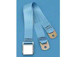 Chevy Seat Belt, Rear, Powder Blue, 1955-1957