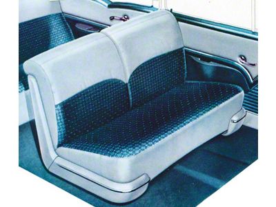 Chevy Seat Cover, Front, 2-Door Sedan, Bel Air, 1955 (Bel Air Sedan, Two-Door)