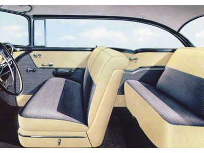 Chevy Seat Cover Set, 2-Door Hardtop, 210, 1956