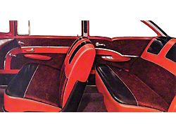 Chevy Seat Cover Set, 2-Door Sedan, Bel Air, 1957 (Bel Air Sedan, Two-Door)