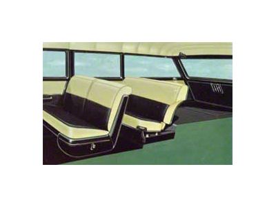 Chevy Seat Cover Set, 2-Door Wagon, 210, 1956