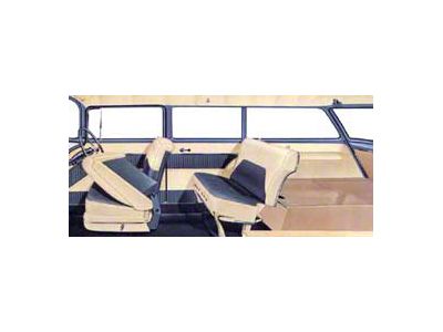 Chevy Seat Cover Set, 210 2-Door Wagon, 1955
