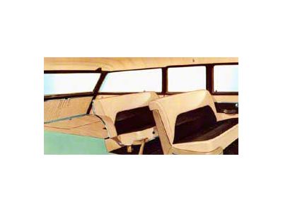 Chevy Seat Cover Set, 210 4-Door Wagon, 1955