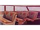 Chevy Seat Cover Set, 9 Passenger Wagon, Bel Air, 1956