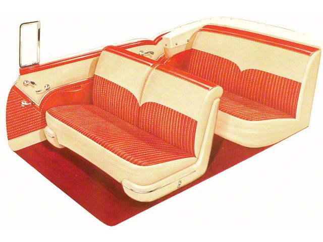 Chevy Seat Cover Set, Bel Air Convertible, 1955 (Bel Air Convertible)