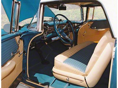Chevy Seat Cover Set, Nomad Wagon, 1955 (Nomad, All Models)