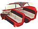 Chevy Seat Covers, Bel Air, Hardtop, 1951-1952 (Styleline Bel Air De Luxe Sport Coupe)