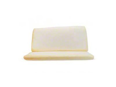 Chevy Seat Foam Padding Set, Rear, Convertible, 1955-1957 (Bel Air Convertible)