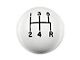 Chevy Shifter Ball, Tremec 5-Speed, White, 1955-1957