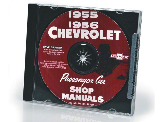 1955-1956 Chevrolet Passenger Car (CD-ROM)