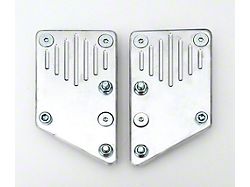 OPR Side Engine Mount Adapters, Unpolished, Aluminum, LS1, LS2, LS3 & LS6 Engine (55-57 Chevy Bel Air; 55-57 Chevy 150; 55-57 Chevy 210; 55-57 Chevy Nomad)