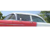Chevy Side Glass Set, Clear, 2-Door Sedan, 1955-1957