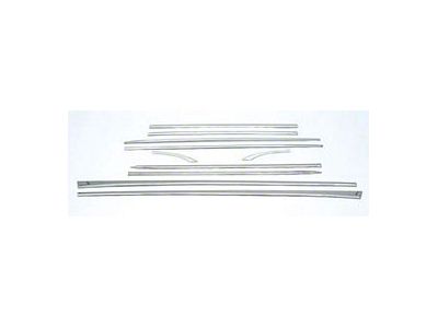 Side Molding Set,S/S,2Dr Hdtp/Conv/Sdn/Nom/Wgn,210/B/A,1957