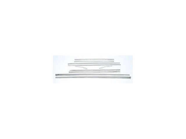 Side Molding Set,S/S,2Dr Hdtp/Conv/Sdn/Nom/Wgn,210/B/A,1957