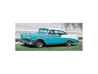 Chevy Side Molding Set, Stainless Steel, 2-Door Hardtop Or Convertible, Sedan, Bel Air, 1956