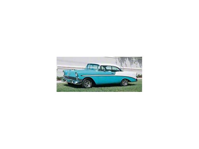 Chevy Side Molding Set, Stainless Steel, 2-Door Hardtop Or Convertible, Sedan, Bel Air, 1956