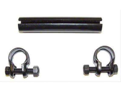 Chevy Sleeve, Tie Rod End, With Clamps, 1971-1985