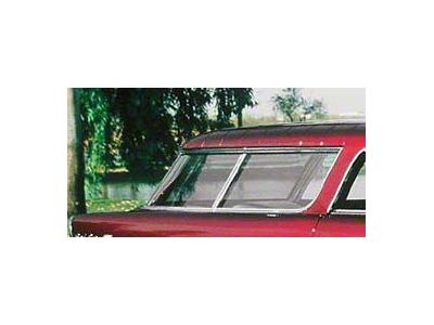 Chevy Sliding Rear Quarter Glass, Tinted, Nomad, 1955-1957 (Nomad, All Models)